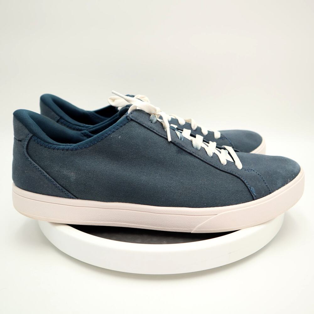 Kizik Irvine Mens 12 Hands Free Slip On Sneakers Tidepool Blue Comfort Shoes